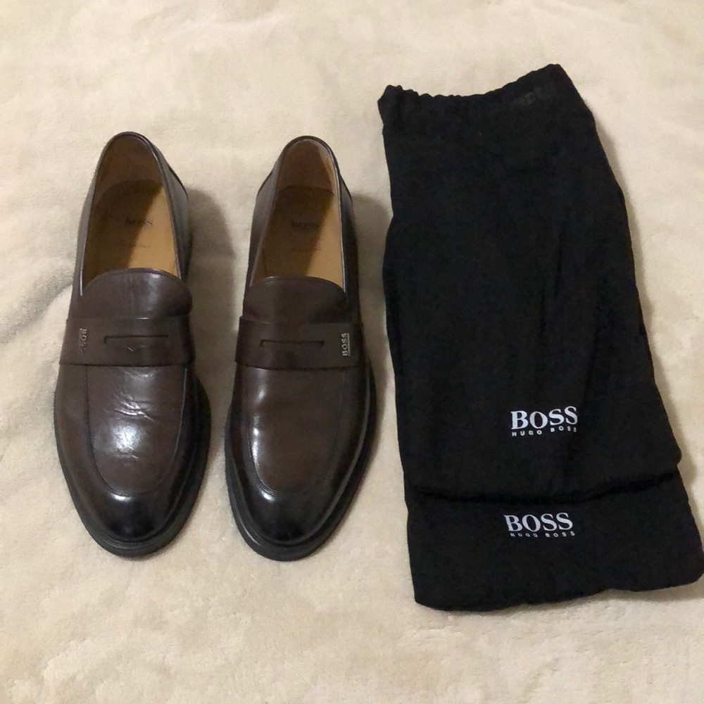 Hugo Boss Genuine Italian Leather Loafer
